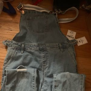 Girls forever 21 overalls NWT size 11/12